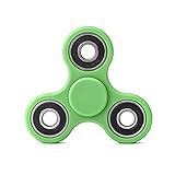 LPVLUX Spinner Fidget Toys Helps Focusing Anti-Anxiety 360 - original EDC toys for Kids & Adults - Relieves your ADHD, anxiety, material expensive PoM and boredom Ceramic Cube Bearing (Green)