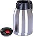 Utopia Home Premium Thermal Carafe Pitcher - 2 Liters Capacity - Double Wall Vacuum Insulation - Stainless Steel Unbreakable Construction - For Hot and Cold Beverages