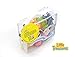 Little Treasures Baby Animal Farm Collection Bathtub Toy Set Includes Cow, Rabbit, Owl, Raccoon, Hippo, Lion and More!