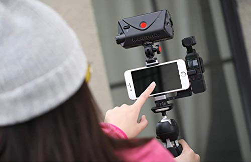 PGYTECH Phone Holder Set for DJI Osmo Pocket, Mobile Bracket Set Stand Accessories with Luckybird USB Reader