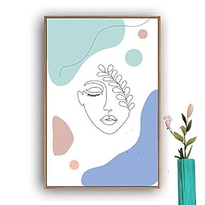 Framed Picasso Poster Print of Woman Home Artwork...