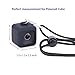 Minisuit Pendent Case for Polaroid Cube HD with Necklace Lanyard and Carabiner Clip - Black