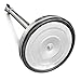 New Star Foodservice 54606 Stanchions, 36-Inch Height, 6.5-Foot Retractable Belt, Set of 2, Silver Belt