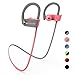 Letsfit Bluetooth Headphones, Wireless Headphones with Mic, HD Stereo Sport Earbuds for Gym Running Workout, IPX7 Waterproof Sweatproof Earphones, 8 Hours Battery Noise Cancelling Headsets