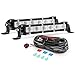 Nilight 2PCS 7Inch 18W Ultra-Slim Single Row Flood LED Light Bar 1530LM Fog Driving Work Light with 16AWG Wiring Harness Kit-2 Lead