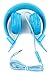 DURAGADGET Leapfrog LeapPad 3 / LeapPad 3x / LeapPad Ultra XDI - Bright Blue Ultra-Stylish Kids Fashion Headphones with Padded Design, Button Remote & Microphone for Leapfrog LeapPad 3 / LeapPad 3x / LeapPad Ultra XDI Kids Tablet + BONUS Matching Stylus!