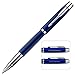 Dayspring Pens - Personalized PARKER IM Blue Rollerball Gift Pen with Name. Custom Engraved Fast!