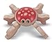 Melissa & Doug Twisting Crab Wooden Grasping Toy for Baby