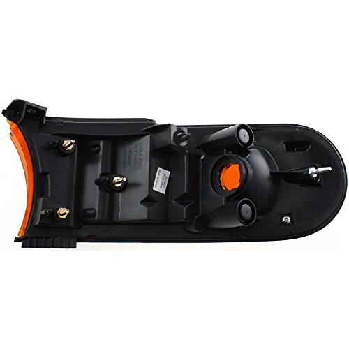 Turn Signal Light compatible with FJ CRUISER 07-11 Passenger Side RH Park/Signal/Side Marker Lamp Lens and Housing