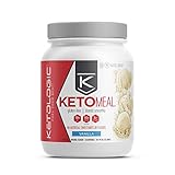 KetoLogic Keto Meal Replacement MCT Shake – Promotes Weight Loss/Suppresses Appetite/Low Carb – Vanilla, 20 Servings