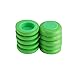 6MILES 60 PCS Safety EVA Foam Soft Refill Discs Bullet Darts Equipment Set for Nerf Vortex Blaster Praxis Nitron Vigilon Proton Ammo Toy Gun Parts Play Game (Green)