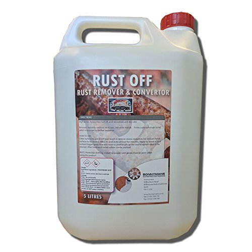 Rust Off - Phosphoric Acid, Heavy Duty Rust Remover and Descaler - 5 ...