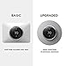 elago Wall Plate Cover Compatible with Google Nest Learning Thermostat® 3rd, 2nd, 1st, Nest Thermostat E (Silver) - Exact Color Match with Nest, Fingerprint Resistant, Durable Aluminum, Non Plastic