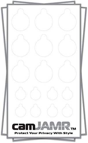 Webcam Covers for MacBook & Apple Devices. Protect Online Privacy. camJAMR Basic Pack (3 Packs - 51 Total Webcam Covers)