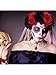 Hicarer Halloween Day of the Dead Costume Gothic Wedding Costume for Women Halloween
