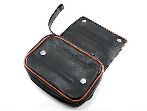 Skyway Remington Leather 4 Pipe Tobacco Pouch Case with Carry Strap - Thumbnail 4
