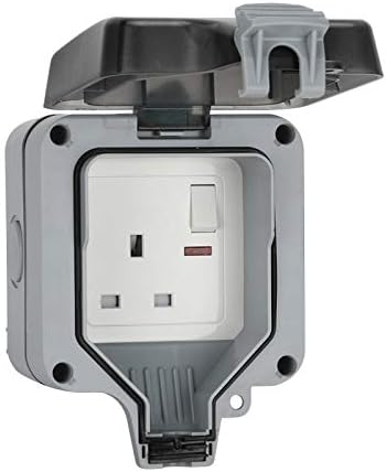 Enchufe impermeable, Elikliv IP66 enchufes al aire libre impermeable