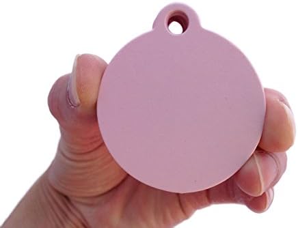 100 Count 2" Circle Paper Tags - Create Something Truly Unique! (Pink Lemonade)