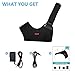 Yosoo Adjustable Neoprene Heated Shoulder Brace Support Wrap Heating Brace Pad with USB Cable