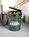 Indoor Big Green Compost Bucket, Bin, Holds 5 Gallons