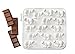 Siliconezone Polar Bear Chocolate Mold, 1, White