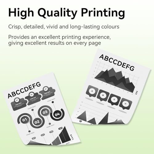 swiss toner TN2510XL Toner Compatible with Brother TN2510 TN-2510 TN-2510XL for Brother MFC-L2835DW HL-L2400DWE DCP-L2620DW DCP-L2627DW DCP-L2660DW MFC-L2835DW MFC-L2860DW MFC-L2827DW,1 Black