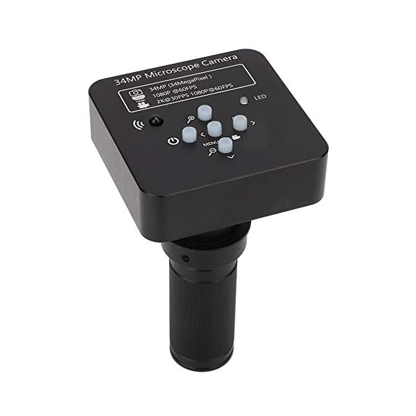 Mikroskop Kamera,34mp 120x Linsenelektronenmikroskop HDMI USB Industriemikroskop Kamera Industriekamera 34 Megapixel… – Bild 5