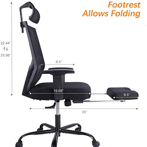 SMUGDESK Gaming Chair Computer Desk Office Chair Armrest Adjustable