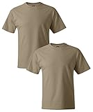 Hanes Men's 2 Pack Short Sleeve Beefy-T