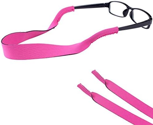 EWIN(R) 2PCS Neoprene Glasses Sunglasses Spectacle Head Safety Strap Cord Holder For Kids Child Children 28x2cm (Pink)