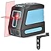 Self Leveling Laser Level - 50ft Cross Line Laser level Laser Line leveler Beam Tool for Construction Picture Hanging Wall Writing Painting Home Renovation Floor Tile with Horizontal and Vertical Line primary