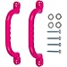 Swing Set Stuff Inc. Playground Handles with SSS Logo Sticker, Pink, 10