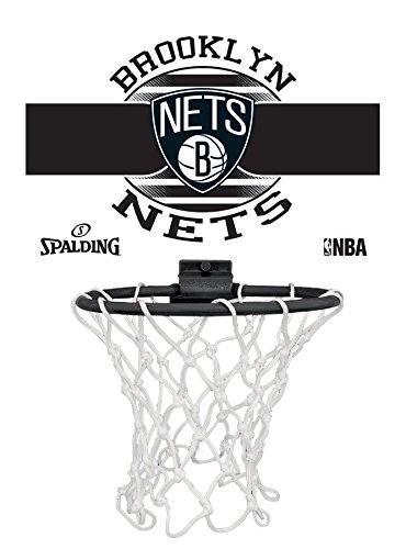 Spalding NBA Miniboard Brooklyn Nets 77-662Z Minicanasta, Unisex ...