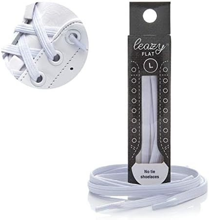 No Tie Shoelaces for Kids and Adults - The Flat Elastic Shoe Laces with Anchor Tip