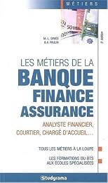 Les  métiers de la banque, finance, assurance