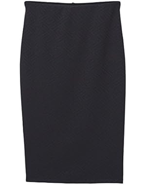 Mango Women's Midi Textured Skirt