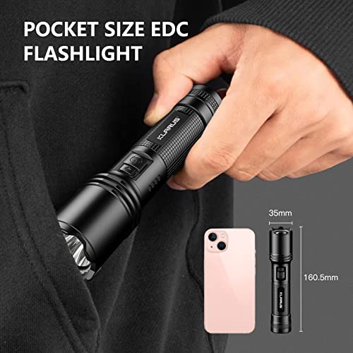 klarus EP10 V2 Rechargeable Flashlight, High Lumens 1000 Lumens EDC