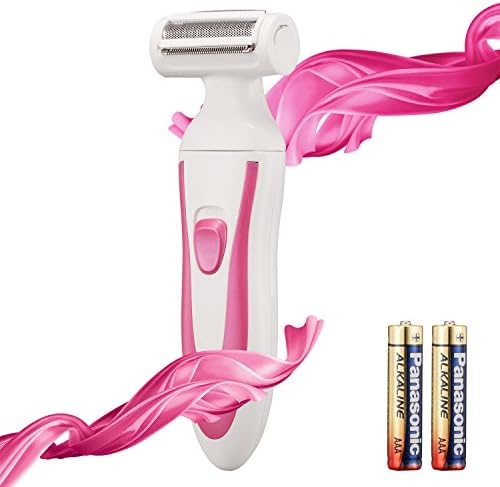 Women Shaver, [Battery Included] 3-Blade Cordless Women’s Electric Razor Electric Foil Shaver with Removable Shaving Head Bikini Trimmer Offer Safe & Easy Trim for Legs, Arms, Face and Body