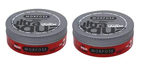 Morfose Aqua Ultra Hairwax 175ml Hair Gel Wax (2 pcs Offer)