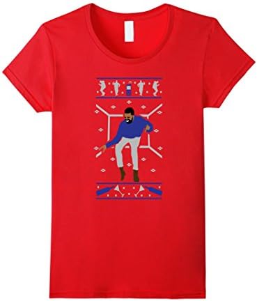 1-800 Hotline Bling Ugly Christmas T-shirt Sweater - Female Medium - Red