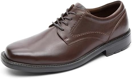 Rockport Men's Style Leader Plain Toe Oxford Dark Brown, 43 EU