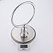 AUSWIND Chrome Towel Ring Clear Crystal Glass Wall Mounted Bathroom Accessories WT