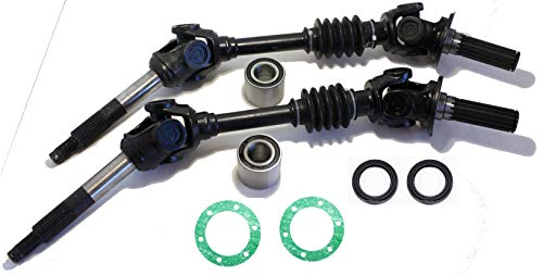 KAWASAKI MULE 3000/3010 / 3020/4000 / 4010 COMPLETE (LEFT OR RIGHT) REAR DRIVE SHAFT/AXLE SET W/BEARINGS, SEALS, GASKETS & BOOTS