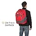High Sierra Chaser Wheeled Laptop Backpack, Crimson/Mercury, 20 x 13.5 x 8-Inch