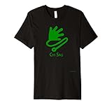 Men's Wing Chun "Sticky Hands" Chi Sau Tee - Green Hand; Wing Tsun 2XL Black
