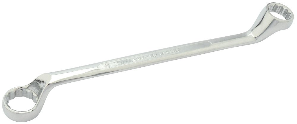 Draper 55700 7105MM Expert Hi-Torq Deep Offset Ring Spanner, 25mm x 28mm