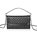 Bosam iPhone XR case Ladylike iPhone Leather Wallet Crossbody Purse with Chain Strap Credit Card Holder Cover for Woman (Black)