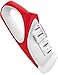 Vremi 4 Stage Manual Knife Sharpener - Kitchen Knife Sharpener 2 Slots Each With Steel and Ceramic Rod - Handheld Sharpening for Stainless Steel Blade Chef Paring Fillet Steak and Japanese Knife - Red