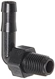 Banjo HB025/038-90 Polypropylene Hose Fitting, 90 Degree Elbow, 1/4
