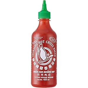 Flying Goose Sriracha Hot Chilli Sauce 455ml, een van de meest populaire sausmerken in Thailand